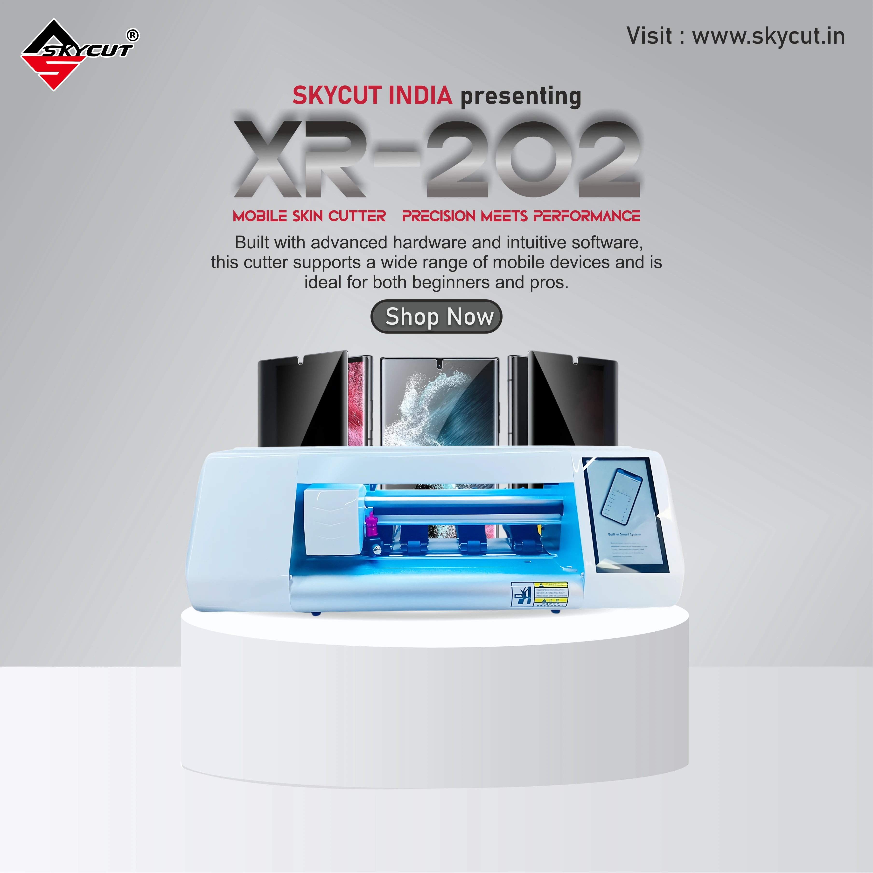 Skycut XR 202  Mobile Skin Cutter